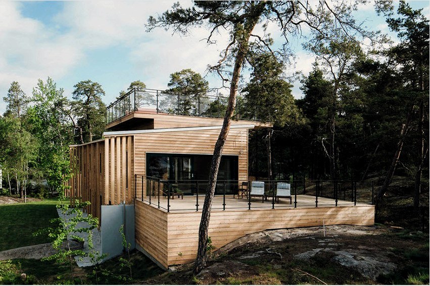 Az építők úgy vélik, hogy ahhoz, hogy egy skandináv ház hosszú ideig szolgáljon, ne takarítson meg anyagokat 