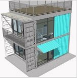 Ház tengeri konténerből: projektek és építési technológia