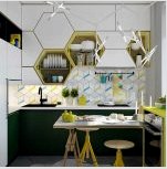 Zöld konyha: látványos, lédús és pozitív belső tér