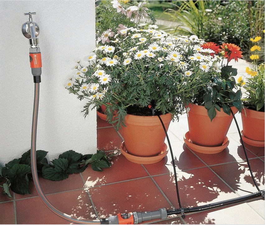 Az önmelegítés kültéri cserepes növényekre is használható.