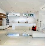 Konyha-nappali belső tere: nagy és funkcionális terület