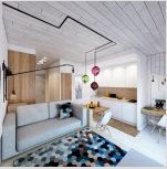 Konyha-nappali belső tere: nagy és funkcionális terület