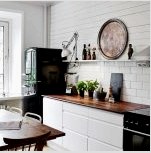 Fehér konyha, fehér munkalap: ötletek a sikeres tervezéshez