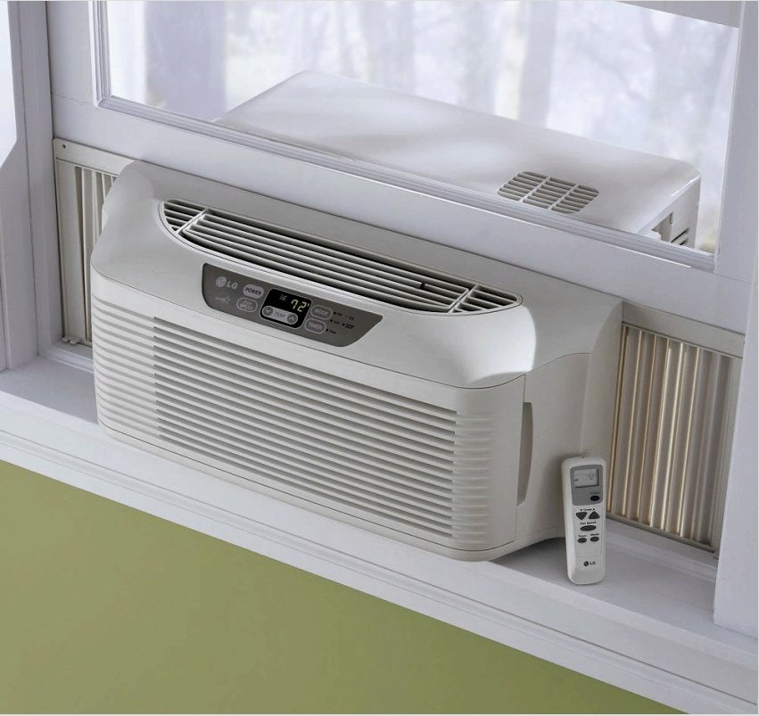 Ablakok légkondicionálóval felszerelve