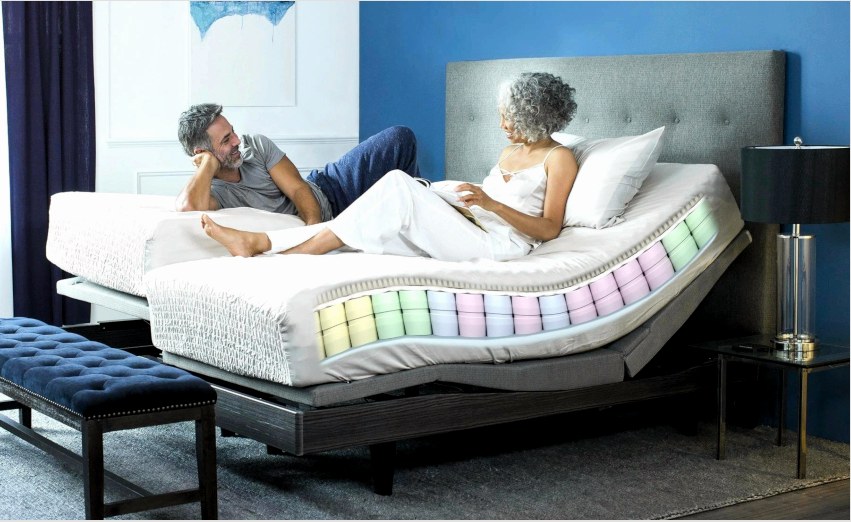 A masszív matracok független rugós blokkokat használnak