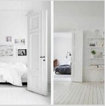 Fehér ajtók a belső terekben: érdekes ötletek és szokatlan megoldások