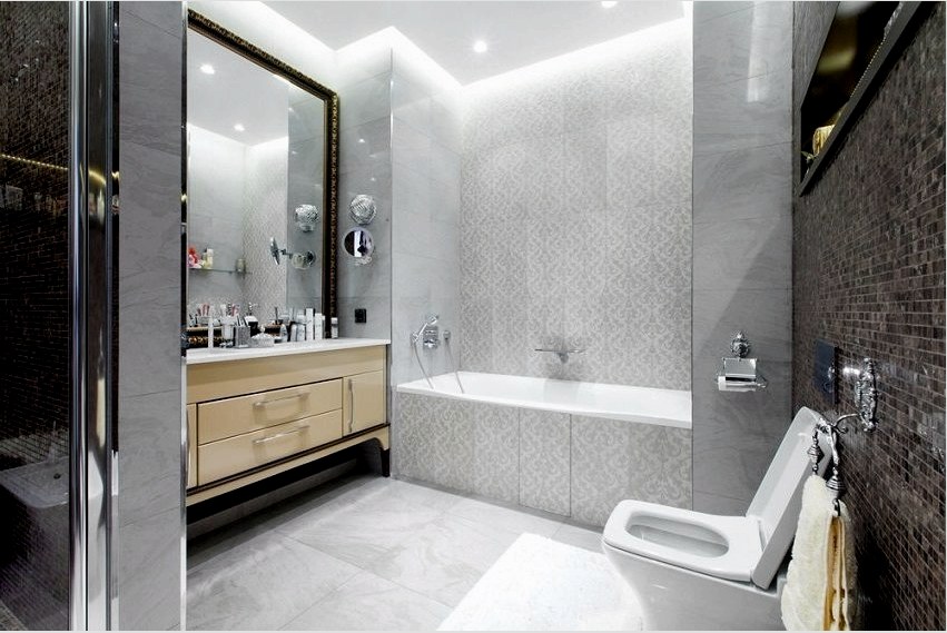 A kerámialapok mindenféle színének és alakjának megfelelő felhasználásával bármilyen fürdőszoba kialakítást készíthet