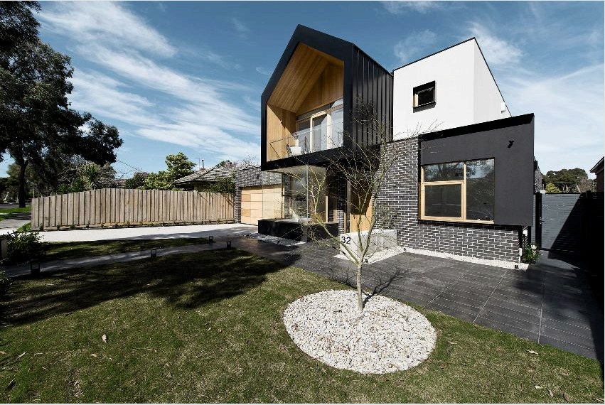 A minimalizmus stílusú házak modern tervei - stílusos megjelenés és karcsú kialakítás