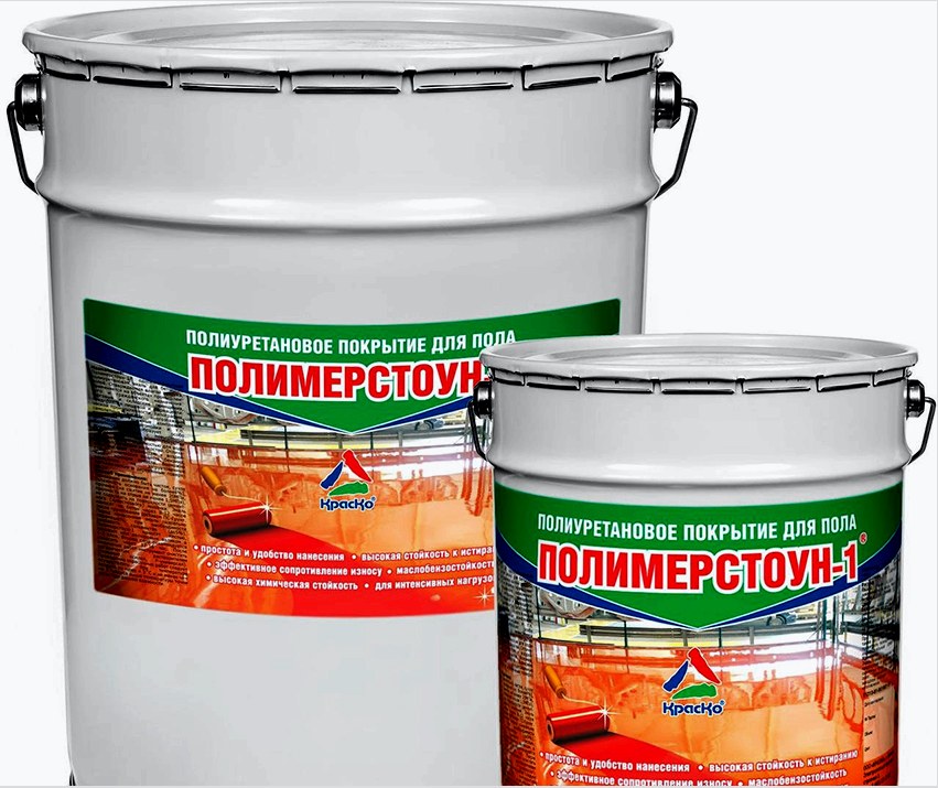 A Polymerstone-1 festéket 3,5 ezer rubel áron lehet megvásárolni.  7 literre