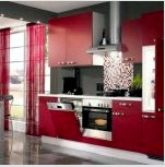 Piros konyha: fényes és hatékony az energikus emberek számára