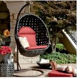 Függő székek: a pihenőhely eredeti elrendezése