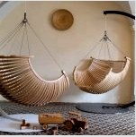 Függő székek: a pihenőhely eredeti elrendezése