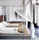 Négy plakátos ágy: luxus hálószobai elem