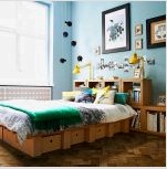 Fiókos ágy: jó megoldás a helymegtakarításra