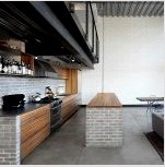Loft stílusú konyha: ötletek az ipari tömörség megteremtéséhez