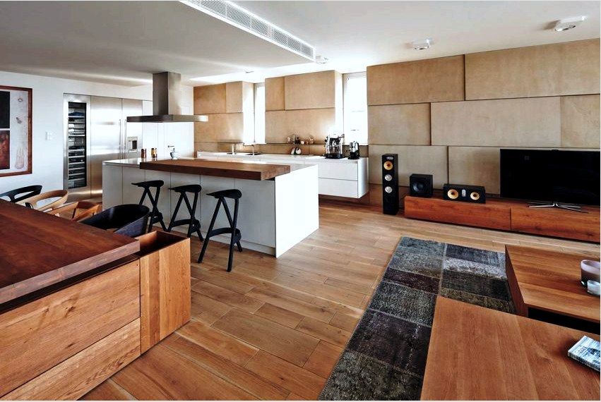 A minimalista stílusú konyha befejezésének egyszerűnek kell lennie, ugyanakkor minőségi is