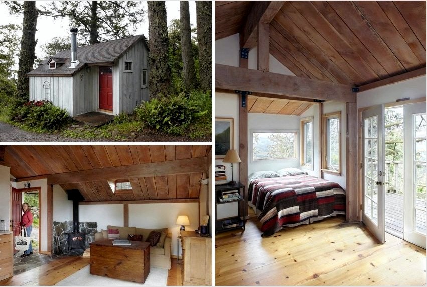 Kompakt vidéki ház kényelmes hálószobával