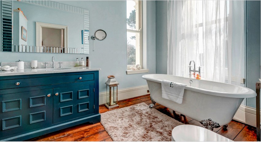 A fürdőszobai bútorok szépen lebontják a különféle kozmetikumokat és háztartási vegyszereket.
