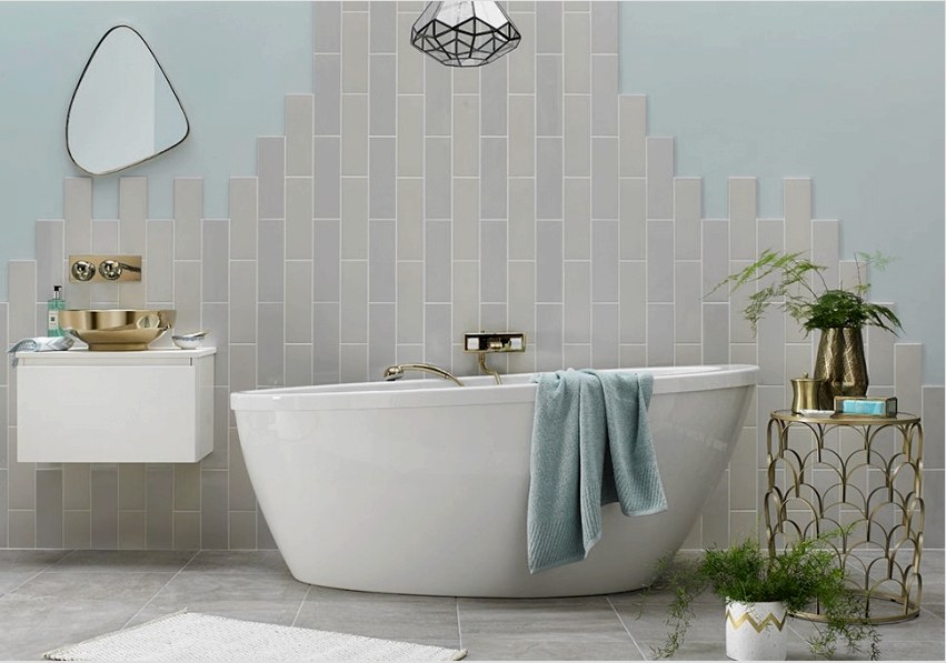 Az akrilfehér fürdőkádakat tekintik a modern stílusú lakberendezés legnépszerűbb modelljeinek.