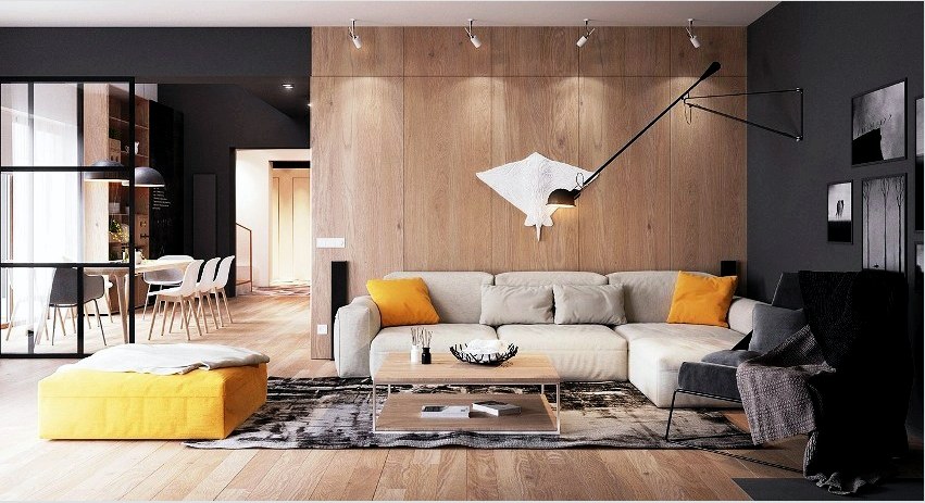 Nappali bútorok: hogyan lehet harmonikus és kényelmes légkört teremteni