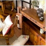 Fa bútorok: könnyűség és exkluzivitás a belső terekben