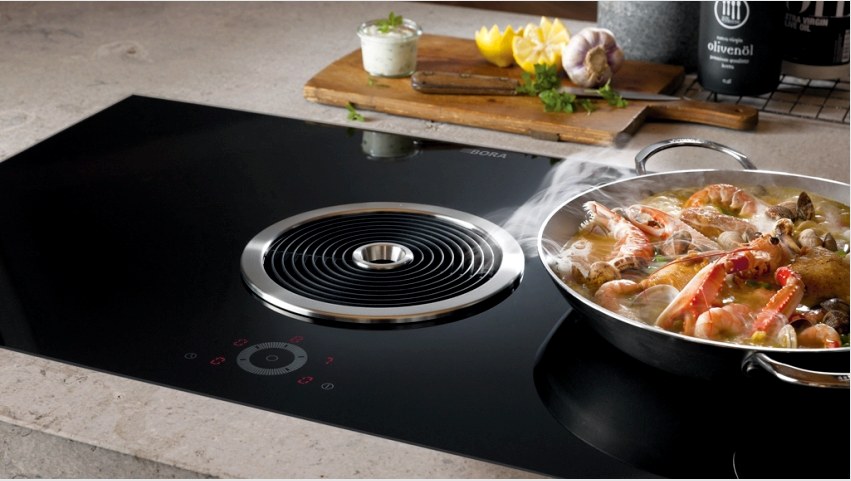 A főzőlap különbözik a hagyományos tűzhelytől, kompaktabb méretű, amely lehetővé teszi, hogy bárhol a konyhában telepítse