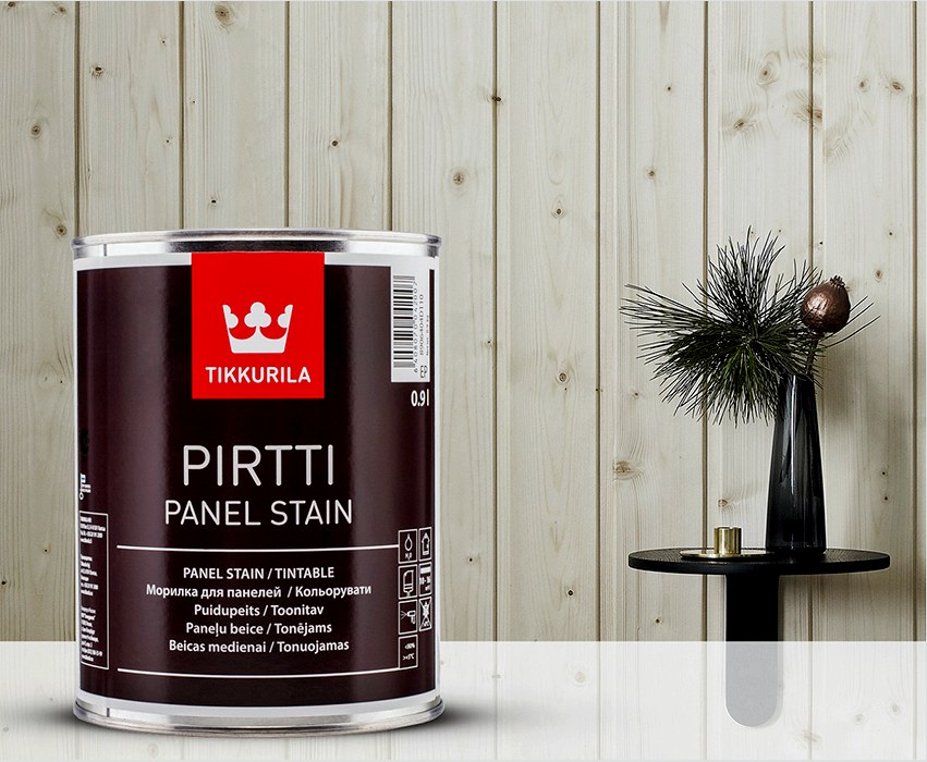 A Tikkurila Pirtti foltok kiváló minőségű anyagok