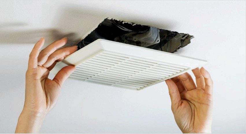 A kipufogó mennyezeti ventilátort sokkal gyakrabban kell tisztítani, mint más modelleket