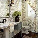 A fürdőszoba tapéta: univerzális megoldás a helyiséghez