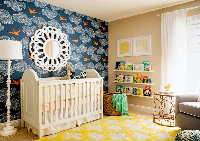 Sokan háttérképet választanak a gyermek szobájának díszítésére.