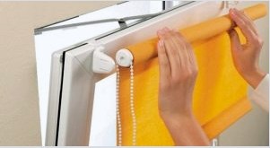DIY tapéta redőnyök: népszerű ablaktermék