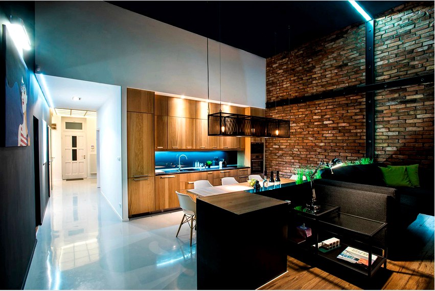 A konyhában lévő munkahelyet, amelyet egy főzőlap és egy mosogató pult képvisel, megfelelő módon meg kell világítani.