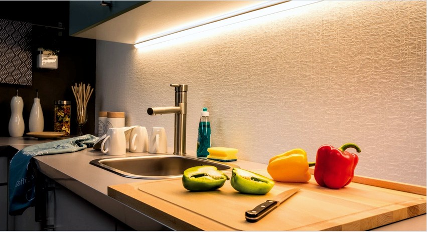 Népszerű és hatékony megoldás a LED-es világítás használata a konyhában