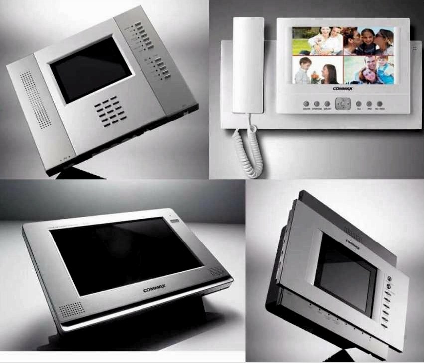 Commax videoajtó-telefon modellek opciói