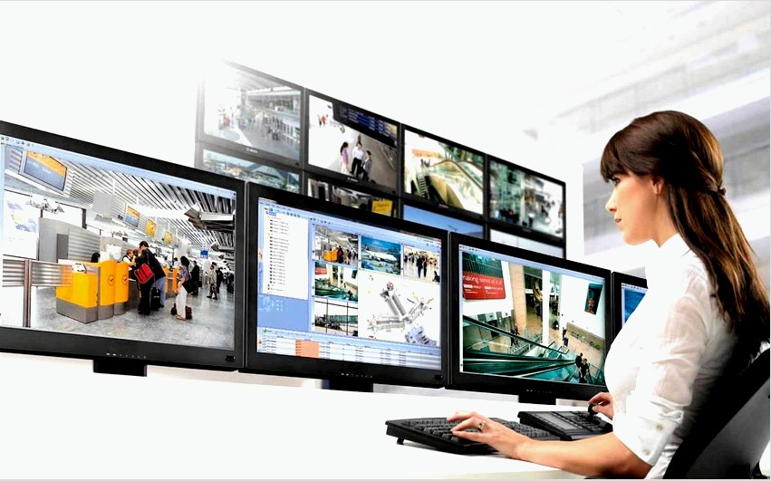 A videó megfigyelő rendszer videokamerákból, kvadrantákból, multiplexerekből, videofelvevőkből, videomonitorokból és távvezérlőkből áll
