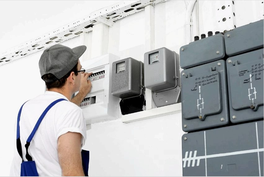 A villamosenergia-alkalmazottak negyedévente ellenőrzik a fogyasztásmérő adatait