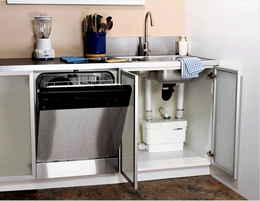 A mosogatógép melletti modult tartják a legmegfelelőbbnek a mosogatógép beszereléséhez