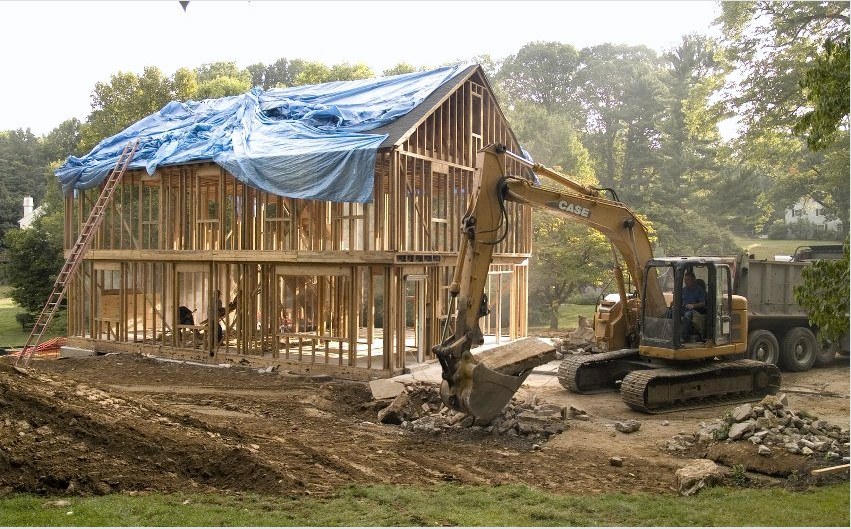 A ház panel- vagy kerettechnika szerint építhető