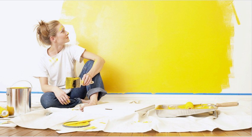 Vízbázisú festék a falakhoz és alkalmazási javaslatok