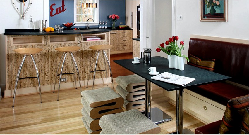 A konyhaasztal méretei: hogyan válasszunk kényelmes és funkcionálisat