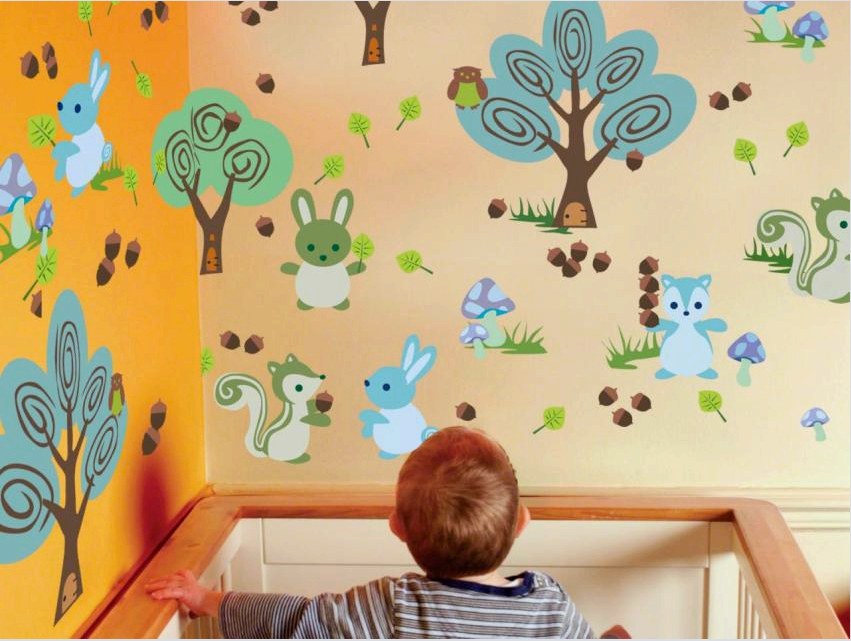 A gyermekszoba tervezéséhez csak a környezetbarát festékeket kell kiválasztania