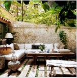 Kerti bútorok nyári rezidenciához: a weboldal stílusos kialakítása