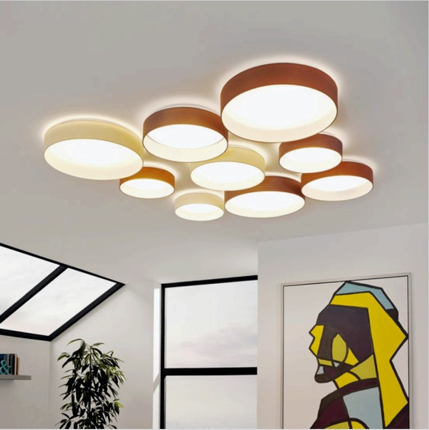 A hatalmas geometriai csillár LED-lámpákkal minden nappali szobájának fénypontjává válik