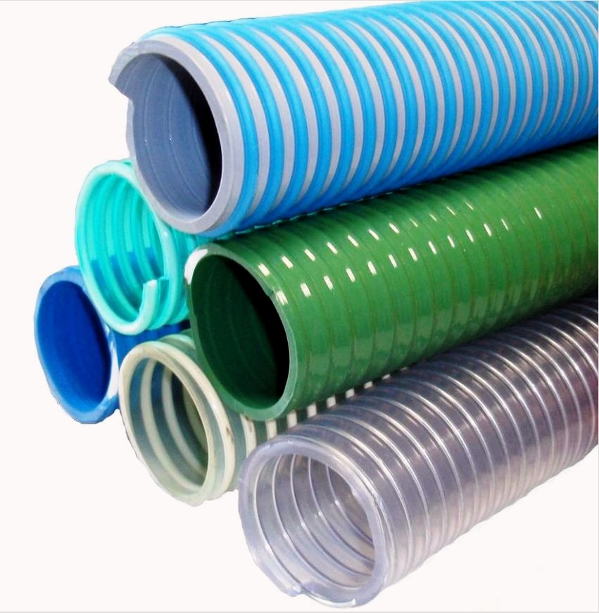 A polivinil-kloridból készült PVC tömlők nagyon műanyagok és könnyűek.