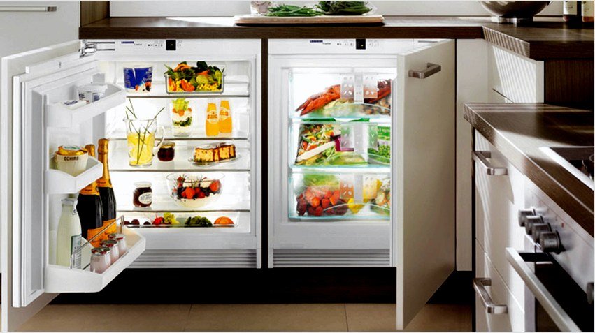 A piacon lehetőségeket találhat kis, egymás mellett fekvő, munkalapi hűtőszekrényekhez 