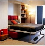 Beépített ágy: a belső modern eleme