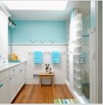 Kombinált fürdőszoba: belsőépítészet, elrendezés és dekoráció