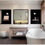 Kombinált fürdőszoba: belsőépítészet, elrendezés és dekoráció