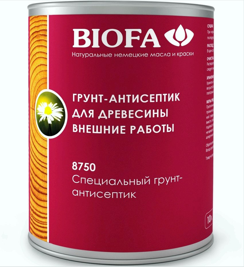 A Biofa védő alapozó a penész, a penész és a fa pigmentációjának megelőzésére szolgál