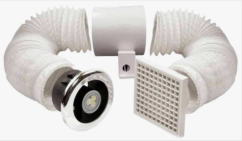 A fürdőszobában található páraelszívók ventilátorait a kiszolgált helyiségek mennyisége alapján választják ki